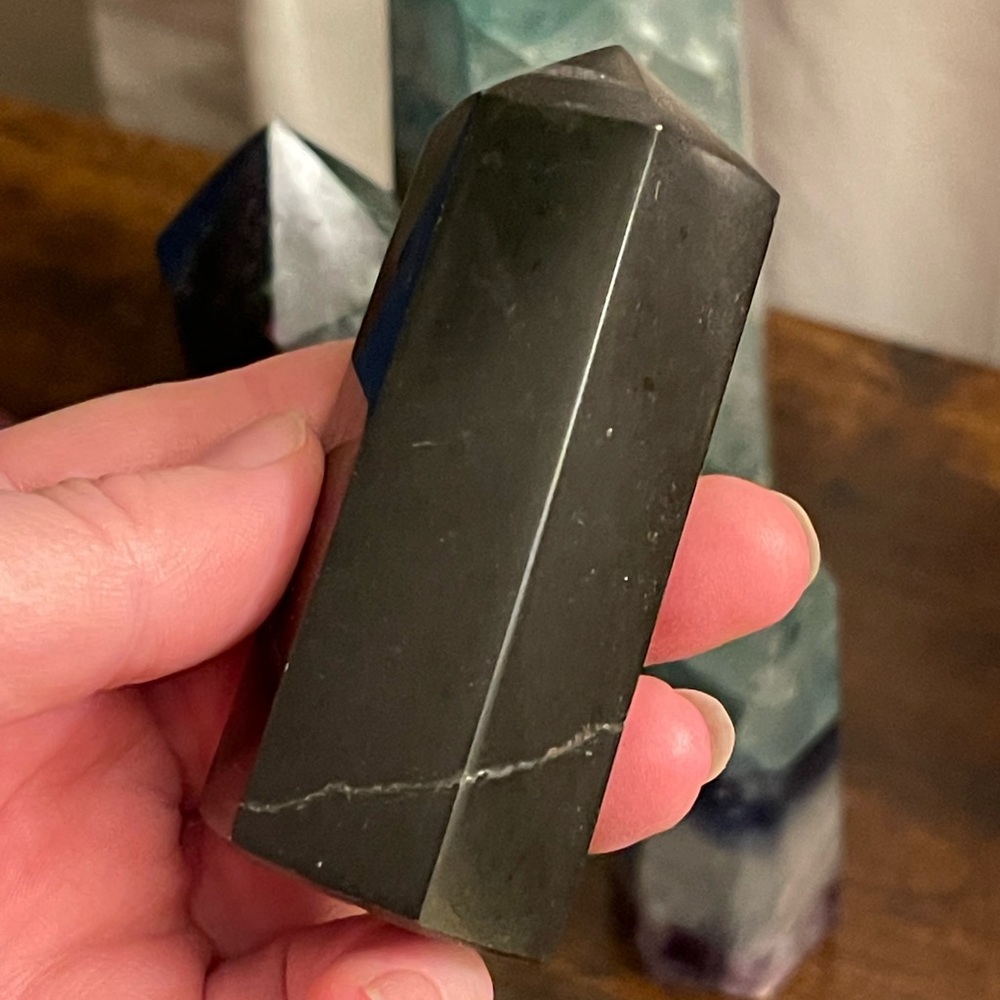Genuine black tourmaline PROTECTION towers